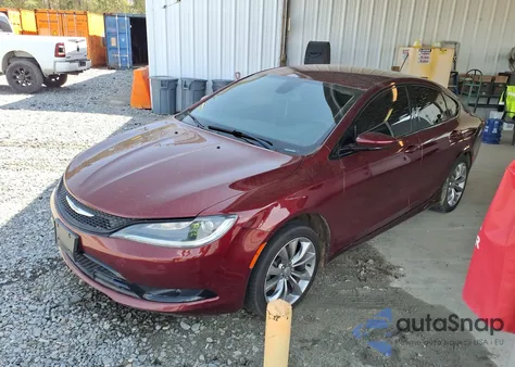 2015 Chrysler 200 S from USA, damaged, VIN 1C3CCCBB1FN585191